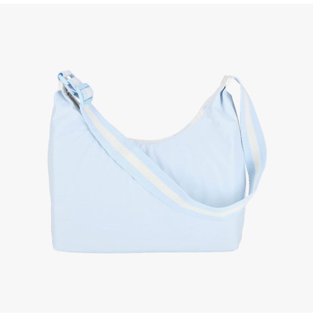 LeSportsac Spectator Ice Water Crescent Shoulder Bag - Blue NWT